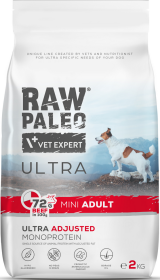 VetExpert Raw Paleo Ultra Adult Mini Wołowina Sucha Karma dla psa op. 2kg