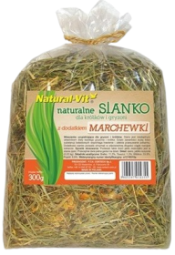 Natural-Vit Sianko z marchewką dla gryzonia op. 300g