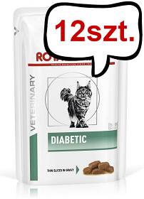 Royal Canin Vet Diabetic Mokra Karma dla kota op. 85g Pakiet 12szt.