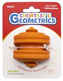 PetDreamHouse Chewtastic Geometrics Geo-Hex Zabawka dla psa rozm. Small