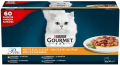Gourmet Perle Adult Mix smaków w sosie Mokra Karma dla kota op. 60x85g (POMARAŃCZOWY)