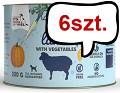 Syta Micha Chef Junior Lamb Mokra Karma dla psa op. 200g Pakiet 6szt.