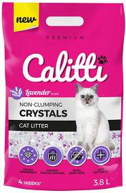 Calitti Crystal Żwirek silikonowy zapach lawenda dla kota poj. 3,8l
