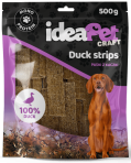 IdeaPet Craft Duck Strips Przysmak Paski kaczki dla psa op. 500g