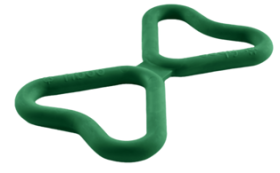 Fiboo Szarpak FIB Christmas dla psa dł. 25cm kolor zielony