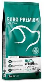 Euro Premium Adult Medium Lamb&Rice Sucha Karma dla psa op. 12kg