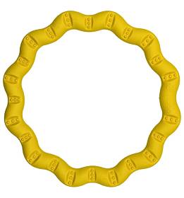 Fiboo Fringoo Ring dla psa kolor żółty śr. 18cm