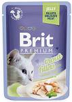 Brit Premium Adult Trout Fillets JELLY Mokra Karma dla kota op. 85g