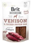 Brit Meaty Jerky Venison Protein Bar dla psa op. 80g