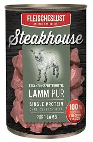 Steakhouse Lamm pur Mokra Karma dla psa i kota op. 800g