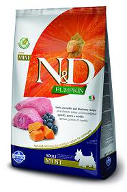 Farmina N&D Pumpkin Adult Mini Lamb&Blueberry Sucha Karma dla psa op. 2.5kg Wyprzedaż
