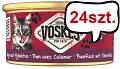 Voskes Original Jelly Tuna with Calamar (Tuńczyk z kalmarem) Mokra Karma dla kota op. 85g Pakiet 24szt.